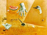 Salvador Dali Feather Equilibrium painting